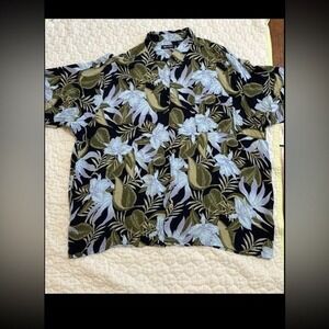 Men's Puriton Rayon vacation Hawaiian Shirt -size 3XL. made in Korea‎